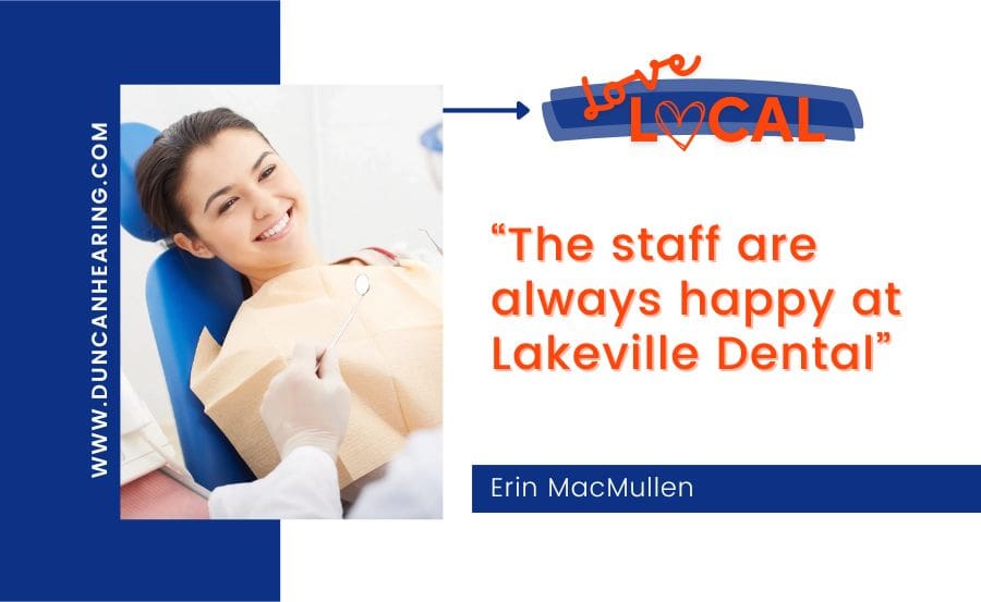 The staff are always happy at Lakeville Dental
